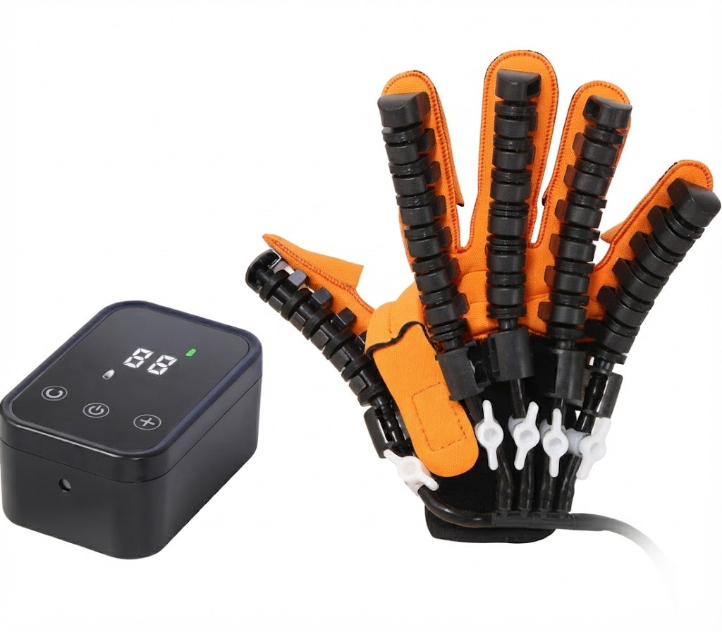MOTORAFLEX – Automatische revalidatiehandschoen voor thuisrevalidatie en spierversterking