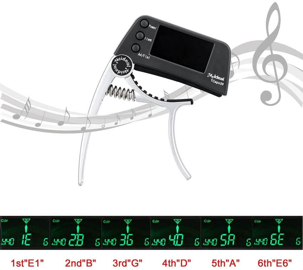 Capodaster en Stemapparaat 2-in-1 – TuneGrip