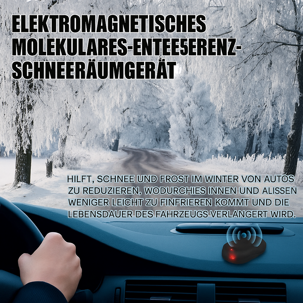 Auto-ijsontdooier elektromagnetisch op zonne-energie dashboard voorruit winter draadloos LED