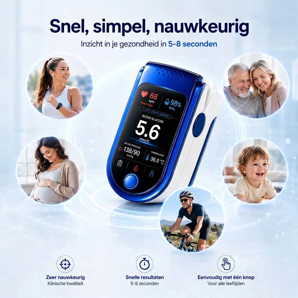 Zorgeloos comfort voor elke dagelijkse gezondheidscontrole