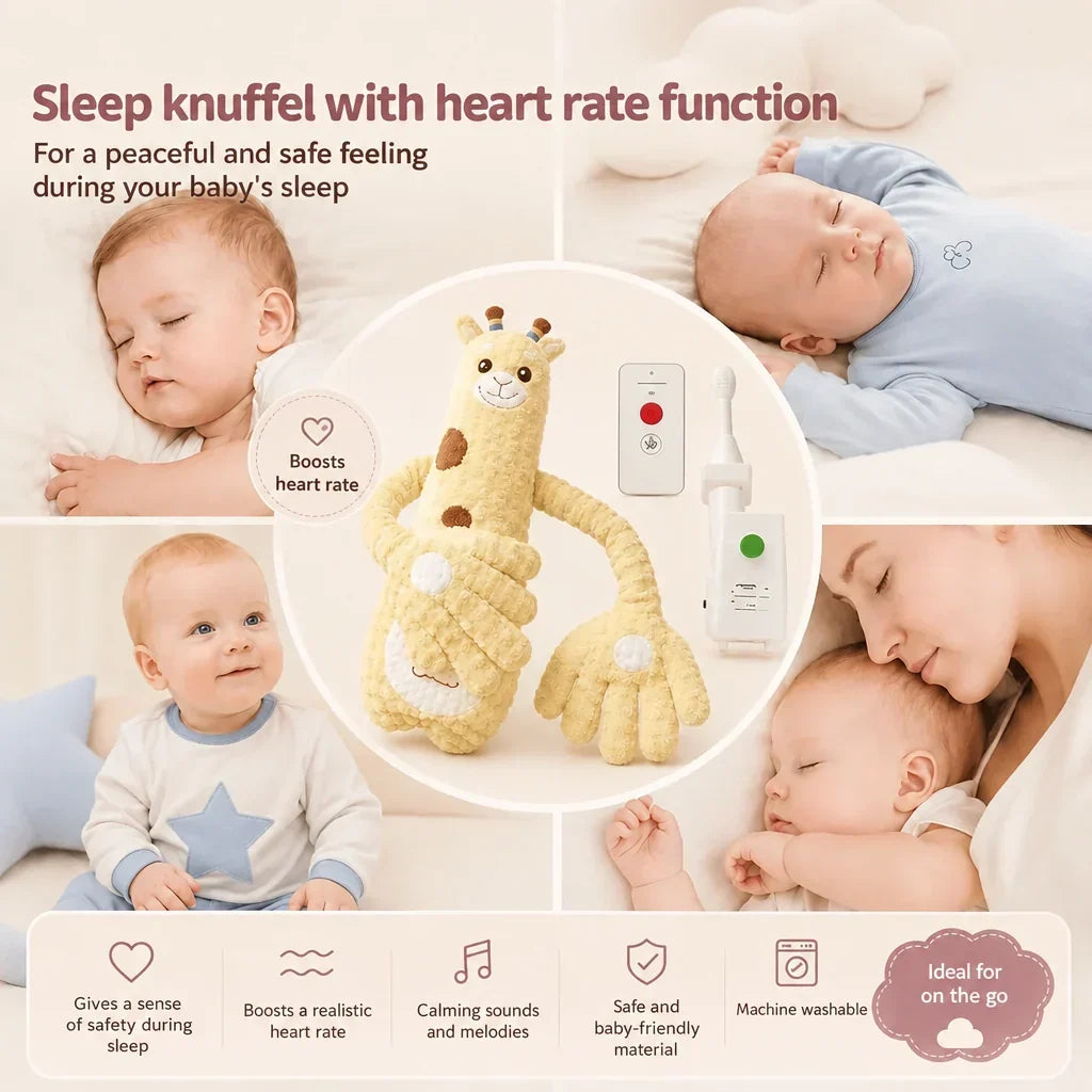 DreamBuddy – rustgevende knuffel om in slaap te vallen voor baby's
