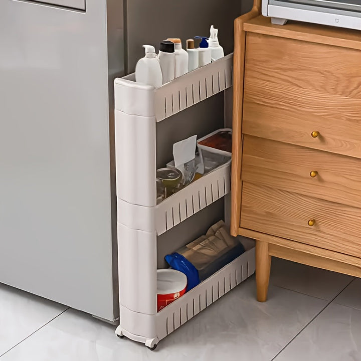 Kleine Opbergtrolley – Praktisch en Mobiel voor Keuken en Badkamer