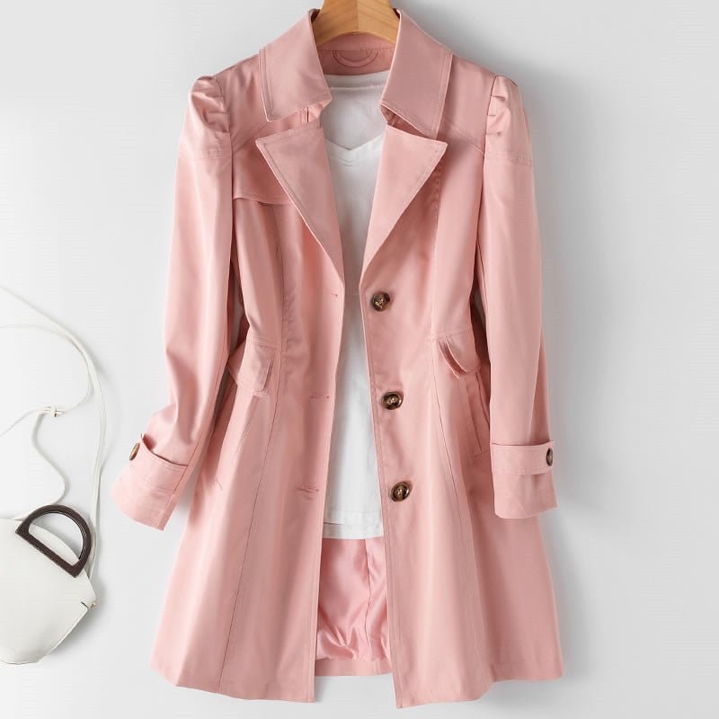 
                  
                    Lucia - Zomerse Trenchcoat voor Dames - SkinzLine
                  
                