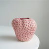 Decoratieve Keramische Vaas in Aardbeivorm voor Bloemen en Tafeldecoratie