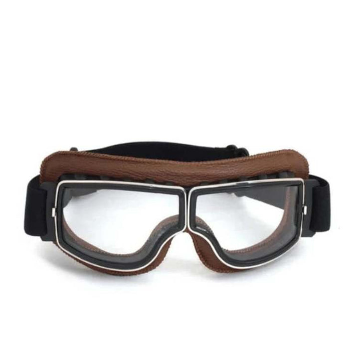 ClassicRide vintage motorbril van leer
