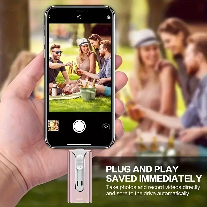 4-in-1 geheugenstick – extra opslagruimte voor uw smartphone