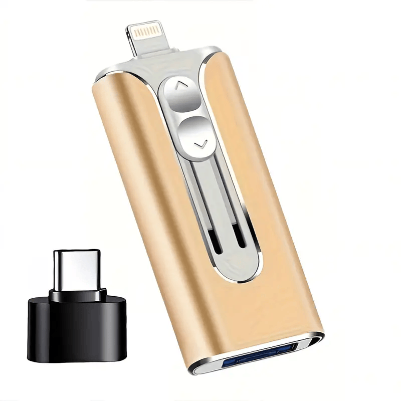 4-in-1 geheugenstick – extra opslagruimte voor uw smartphone