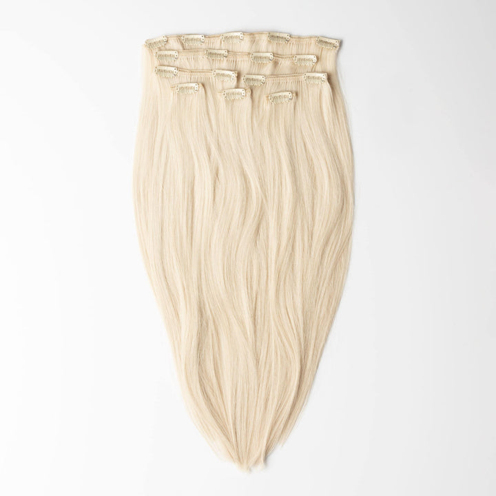 Clip-in hairextensionset – Sorella (licht asblond 60B)