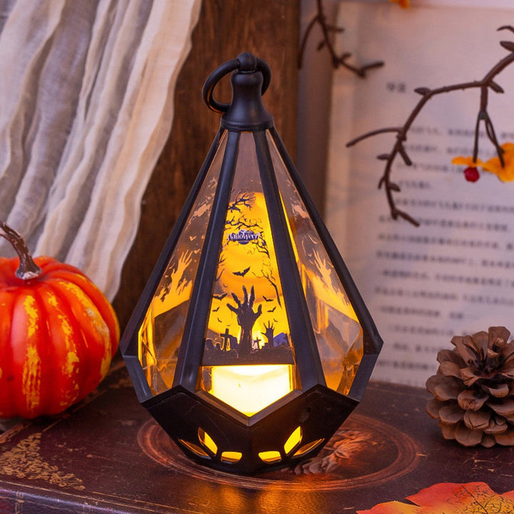 Halloween Decoraties Kinderen's Schooltas Pompoen Lantaarn Feest Sfeer Props Bureau Ornamenten Cadeaus Nachtlampjes — afbeelding 6