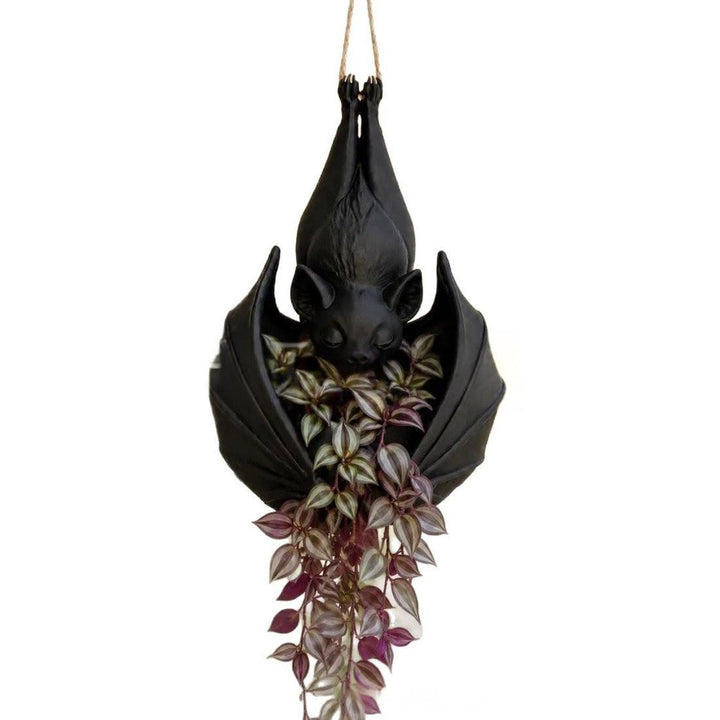 Halloween Hangende Vleermuis Bloempot Tuindecoratie — afbeelding 4
