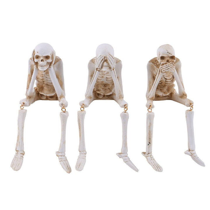 Halloween Schedel Hars Decoraties Spookfestival Sfeerdecoaties — afbeelding 5