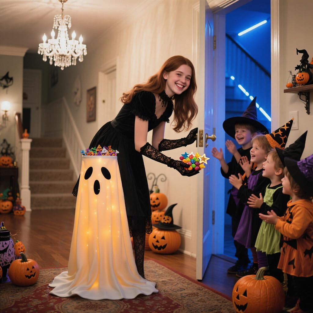 Halloween Spook Snoepschaal Rek — afbeelding 2