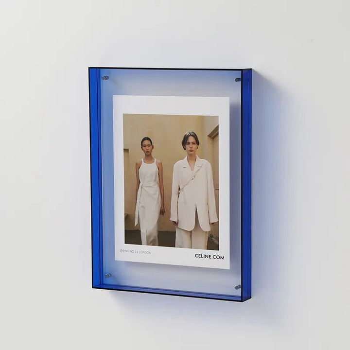 Gekleurde transparante fotolijst – FramePop