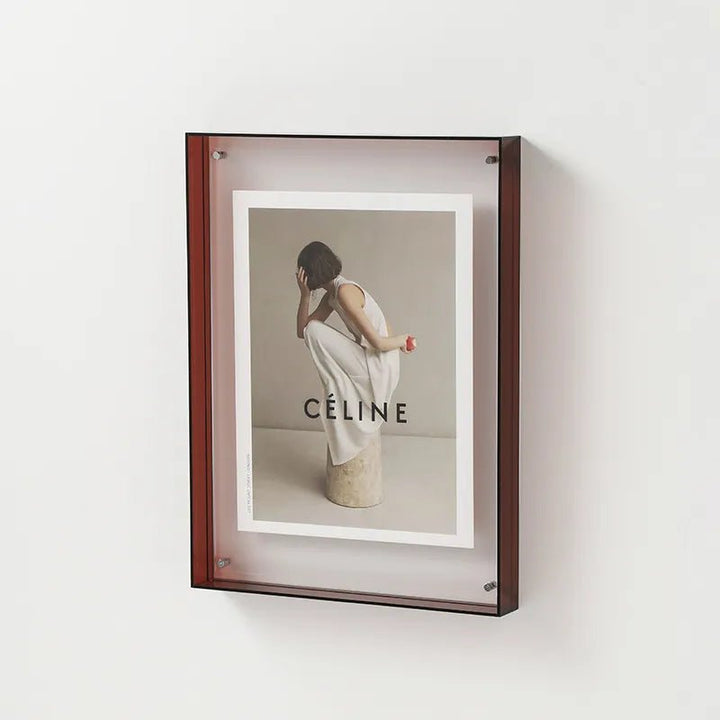 Levendig Acrylen Displayframe – Kleurrijke Hedendaagse Fotolijst
