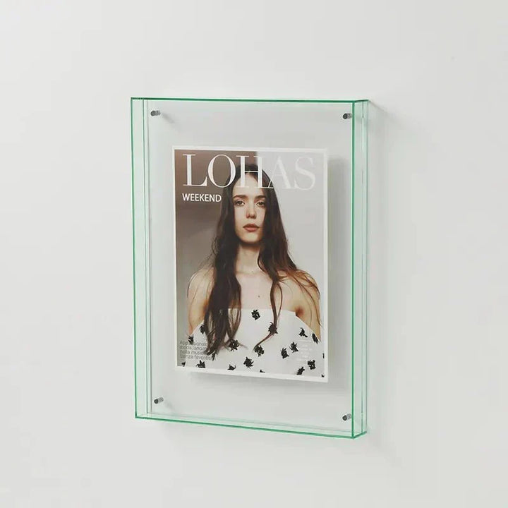 Levendig Acrylen Displayframe – Kleurrijke Hedendaagse Fotolijst