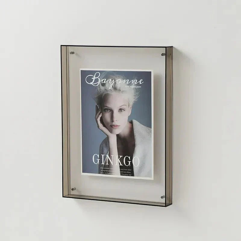 Levendig Acrylen Displayframe – Kleurrijke Hedendaagse Fotolijst