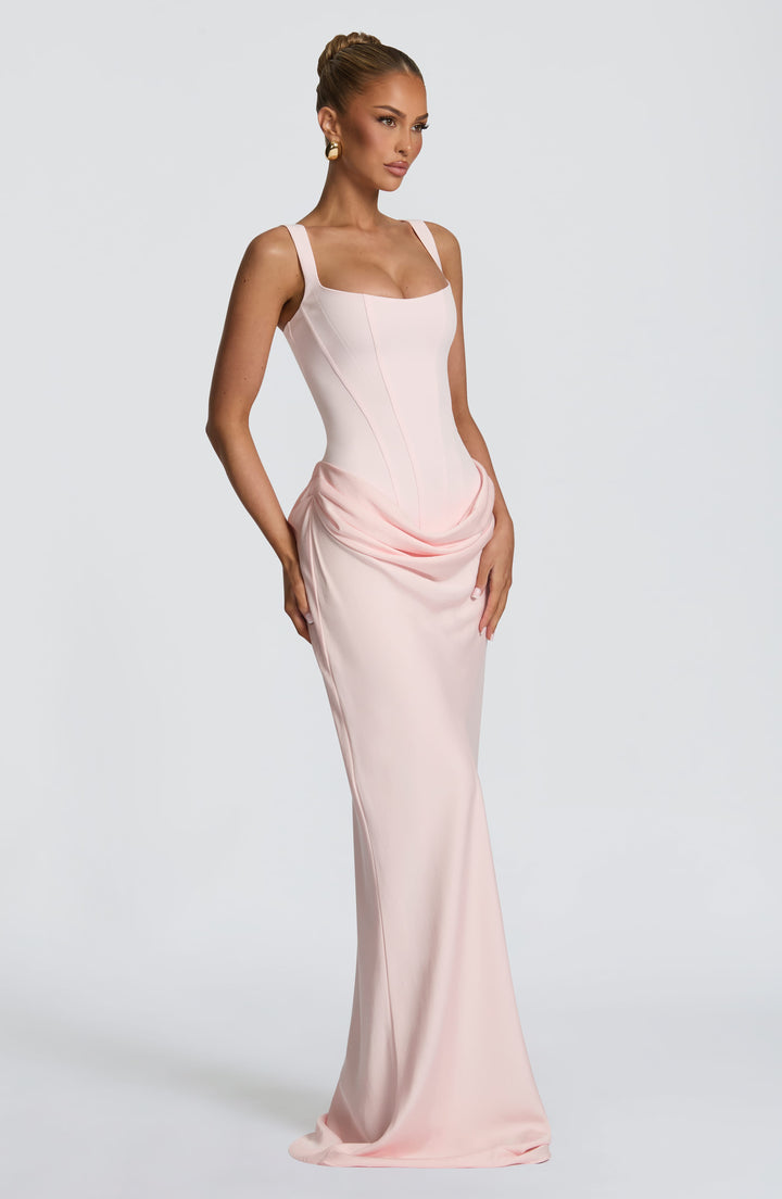 Indy bodycon maxi-jurk