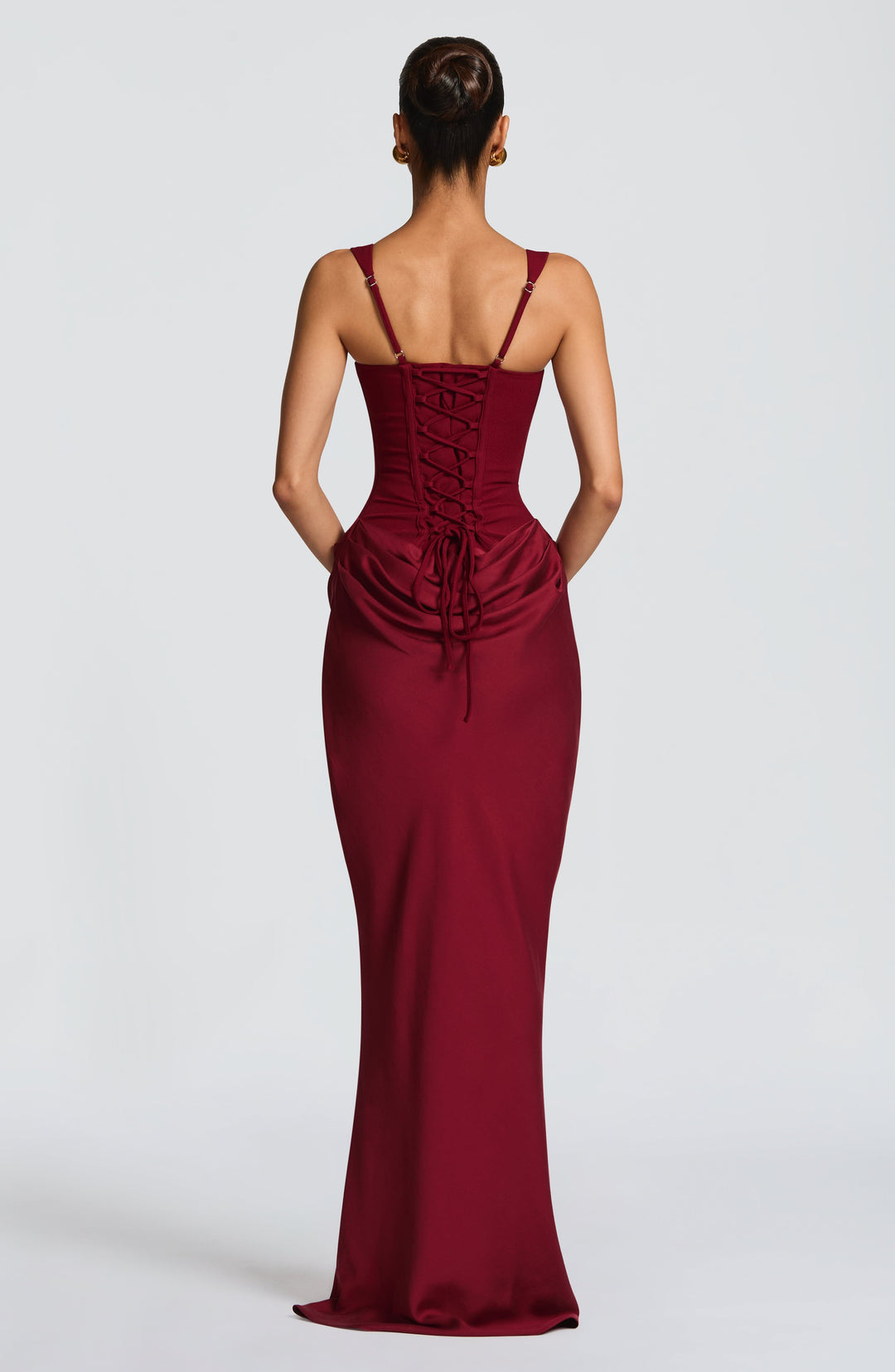 Indy bodycon maxi-jurk