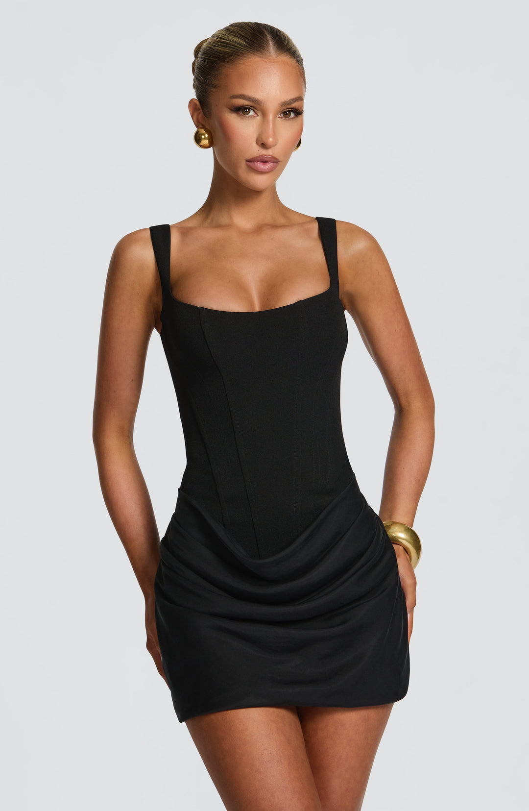 Indy bodycon mini-jurk