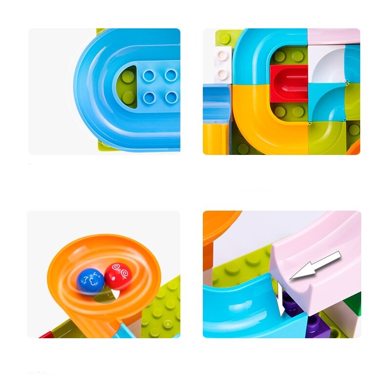 Creatieve Bouwset voor Knikkerbanen voor Kinderen