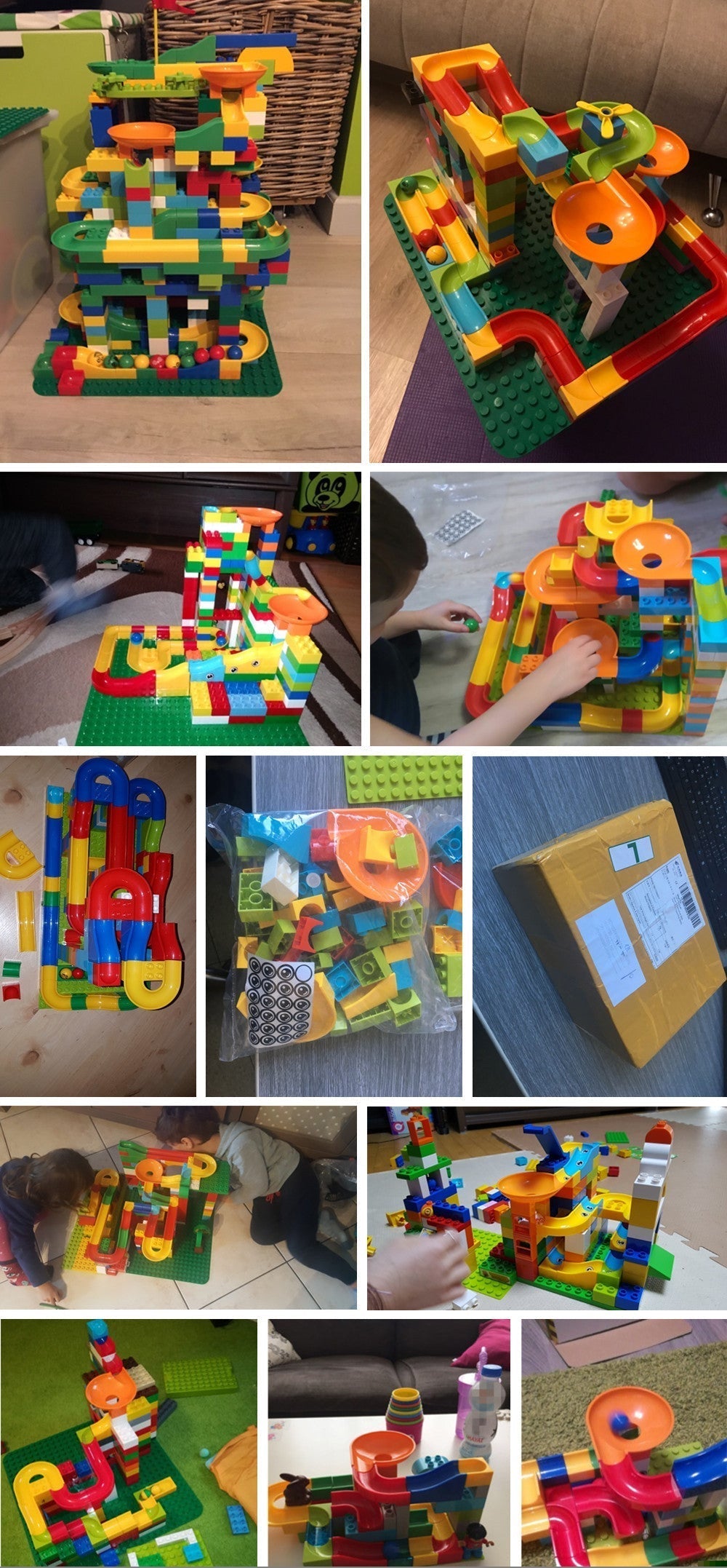 Creatieve Bouwset voor Knikkerbanen voor Kinderen