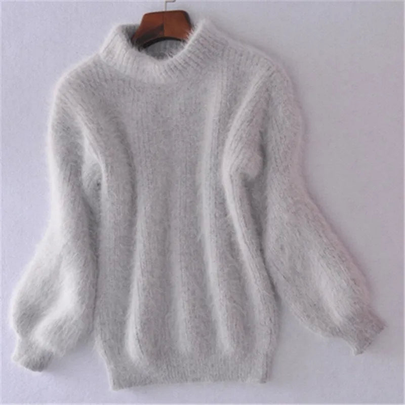 Casual Angora Gebreide Damestrui - Livia