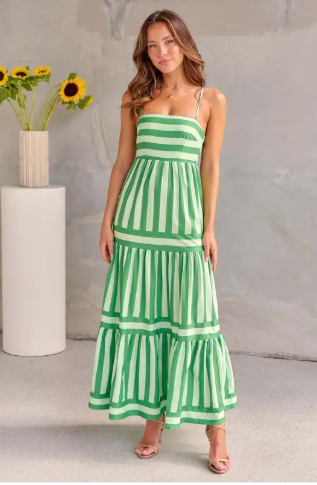 Lange luchtige zomerjurk - Diverse kleuren beschikbaar