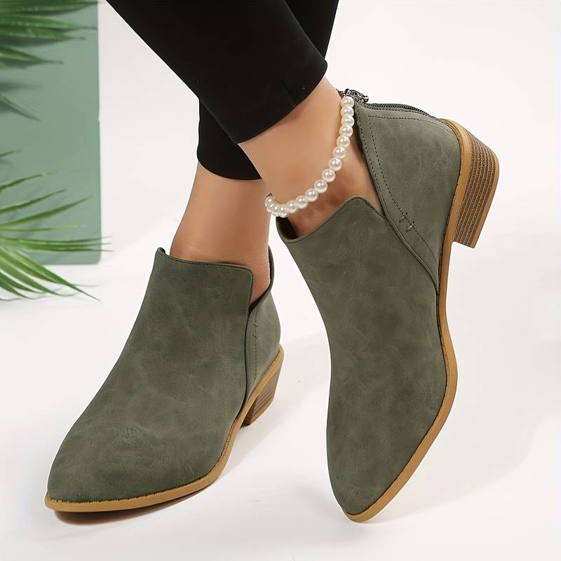 Trendy Dames Enkellaarzen - Iris