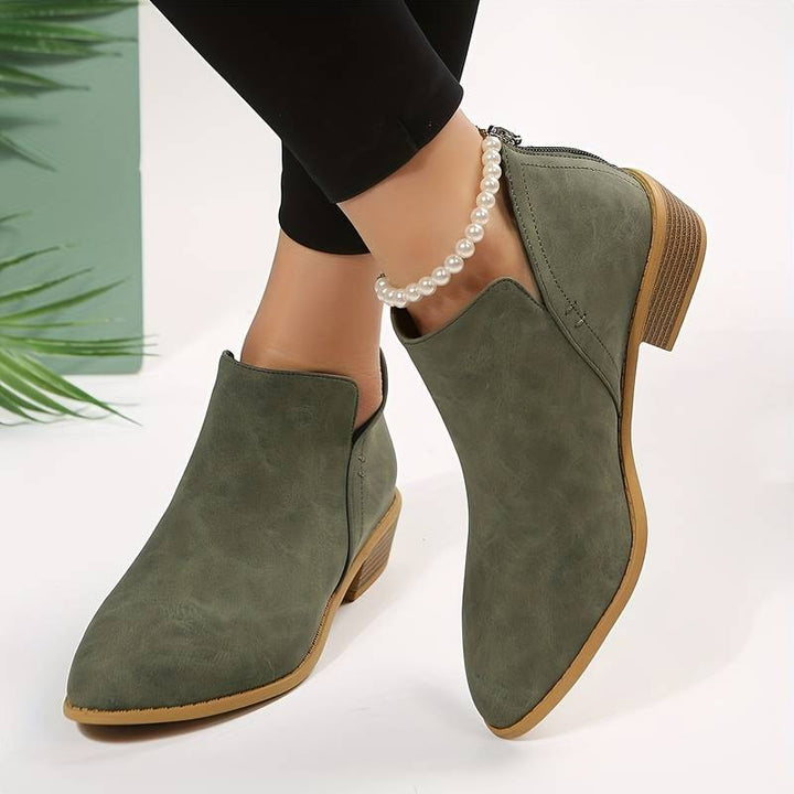 Trendy Dames Enkellaarzen - Iris