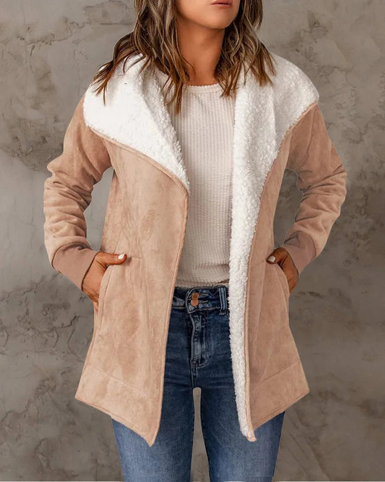 
                  
                    Lena - Dames Fleece Jas met Zakken - SkinzLine
                  
                