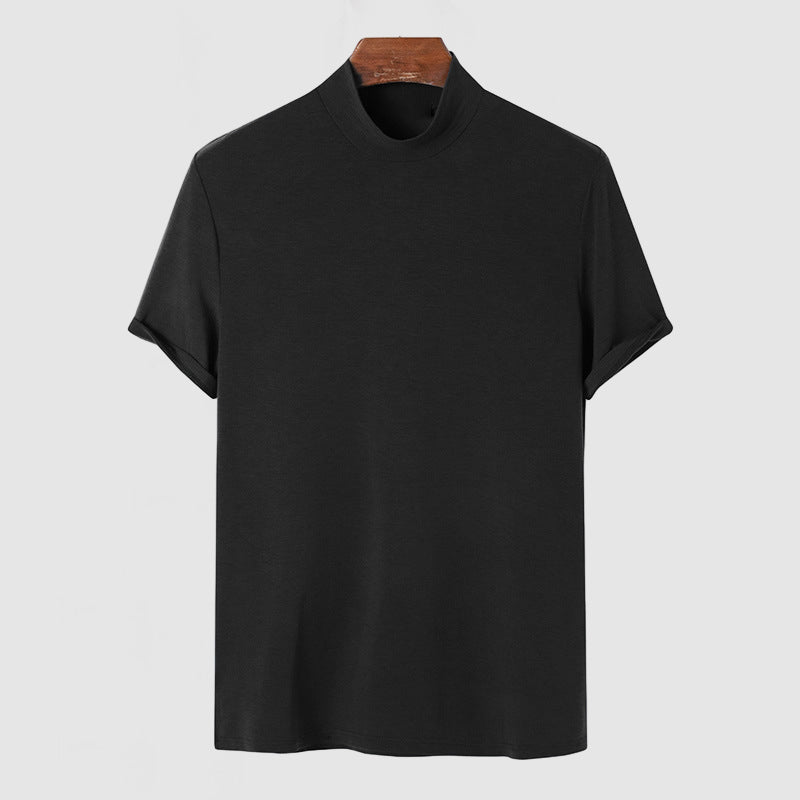 Heren stretch katoenen T‑shirt – casual, voor dagelijks gebruik en geschikt voor alle seizoenen