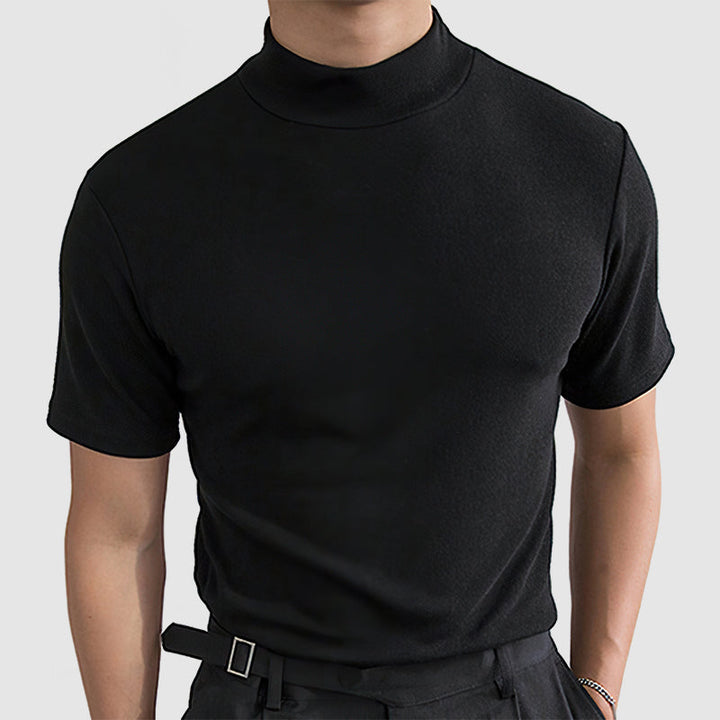 Heren stretch katoenen T‑shirt – casual, voor dagelijks gebruik en geschikt voor alle seizoenen