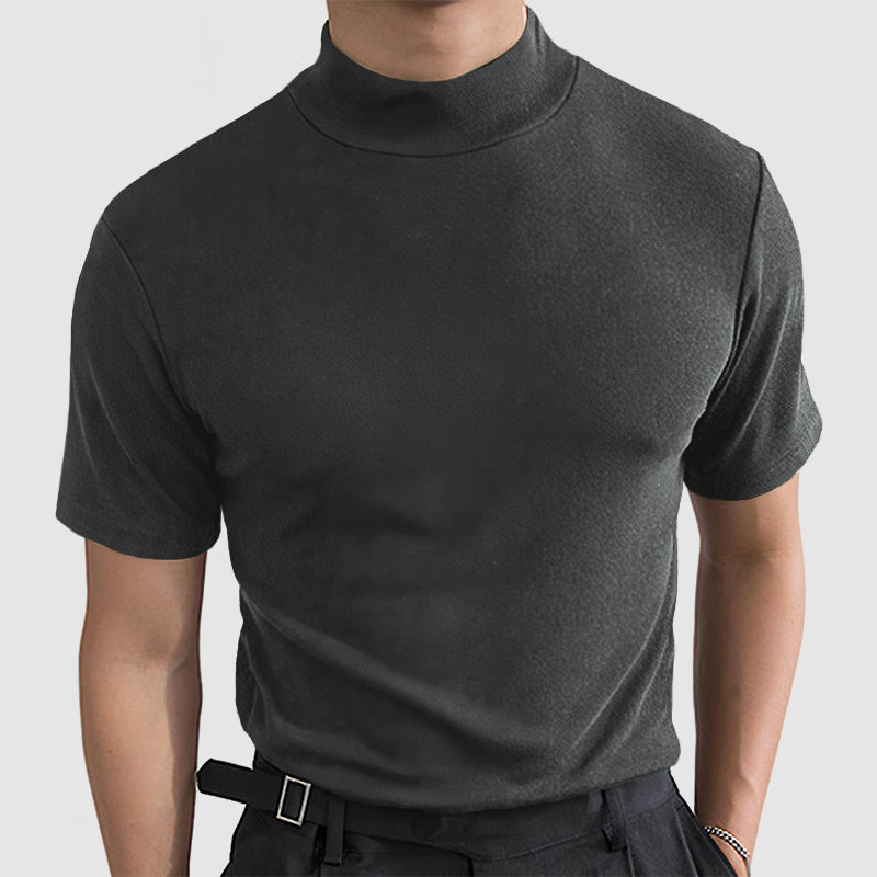 Heren stretch katoenen T‑shirt – casual, voor dagelijks gebruik en geschikt voor alle seizoenen