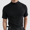 Heren stretch katoenen T‑shirt – casual, voor dagelijks gebruik en geschikt voor alle seizoenen