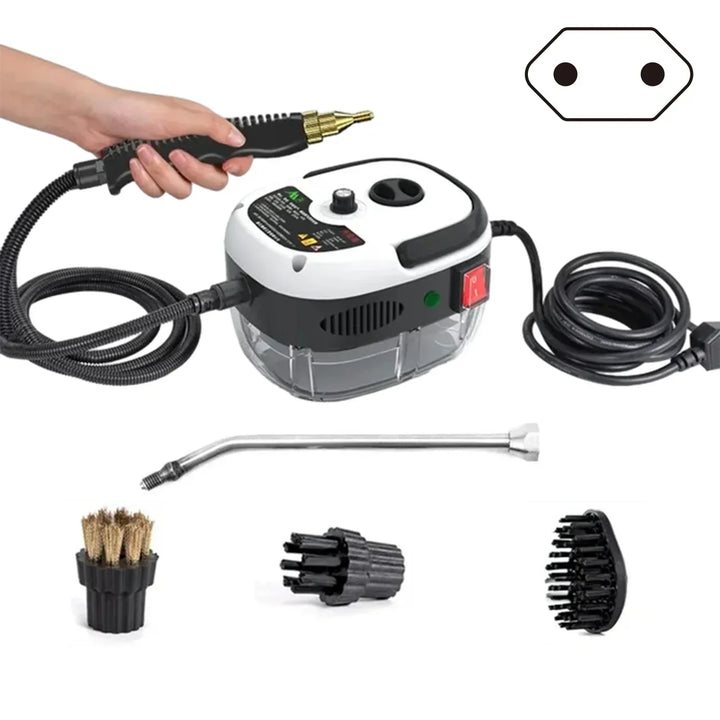 Hogedruk Stoomreiniger 2500W – 6 Instellingen voor Huis en Keuken