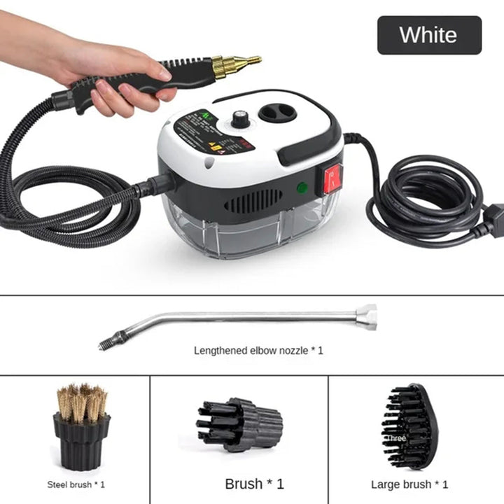 Hogedruk Stoomreiniger 2500W – 6 Instellingen voor Huis en Keuken