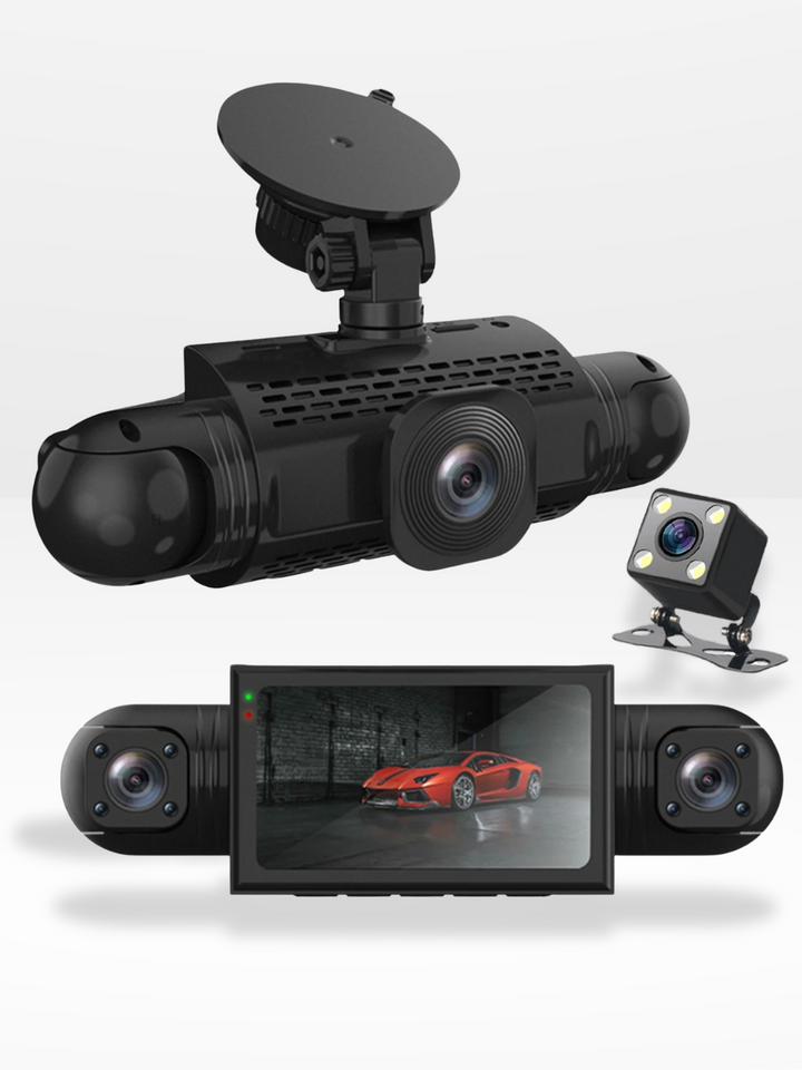 360° Autodashcam | DashGard Pro CX360 | Full HD Rijrecorder met Nachtzicht & Parkeermonitor