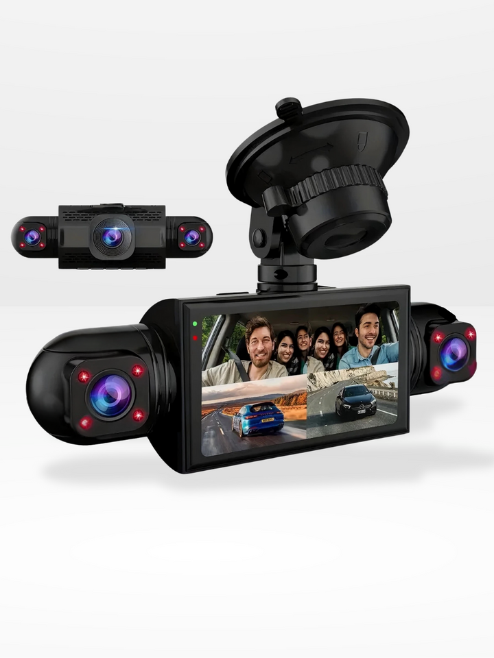 360° Autodashcam | DashGard Pro CX360 | Full HD Rijrecorder met Nachtzicht & Parkeermonitor