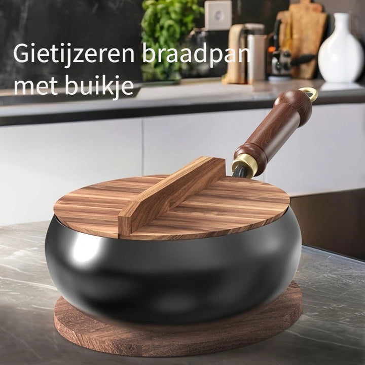 ChefMaster Gietijzeren Pan – Duurzaam en veelzijdig keukengereedschap