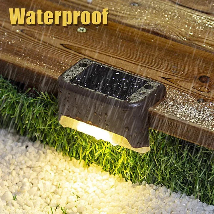 6+2 GRATIS | Solar Tuinlamp | Waterdichte LED Buitenverlichting | Warm Licht | Veilige en Sfeervolle Verlichting