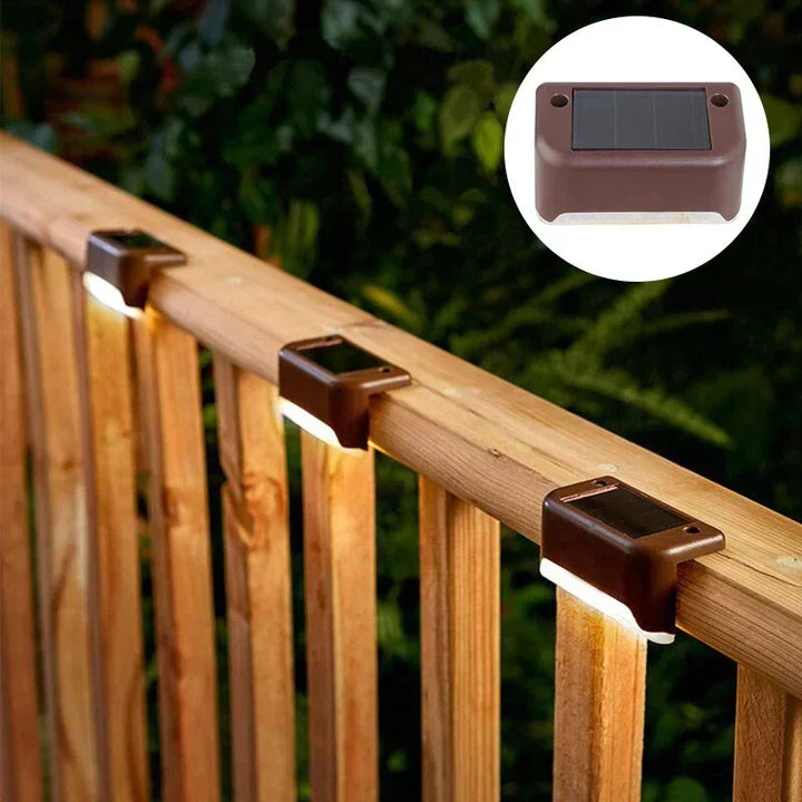 6+2 GRATIS | Solar Tuinlamp | Waterdichte LED Buitenverlichting | Warm Licht | Veilige en Sfeervolle Verlichting