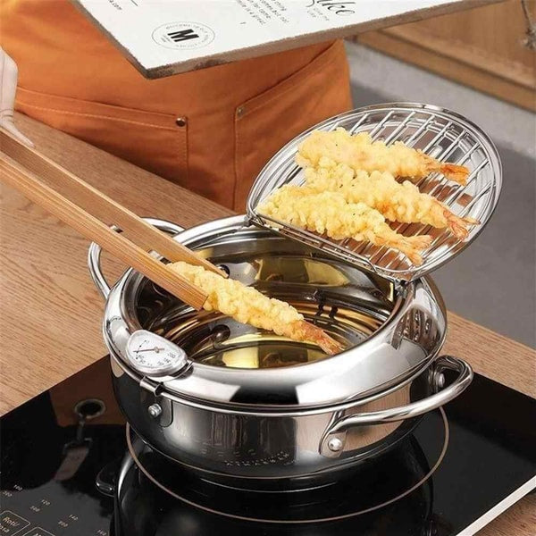 Friteuse van roestvrij staal - Perfecte gezamenlijke maaltijden!