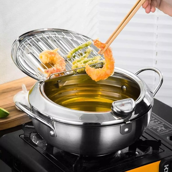 Friteuse van roestvrij staal - Perfecte gezamenlijke maaltijden!