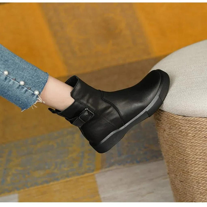 Vintage enkellaarsjes – Retro stijl met moderne rand