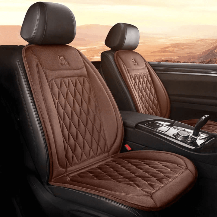 Verwarmde stoelhoes voor de auto met instelbare warmte