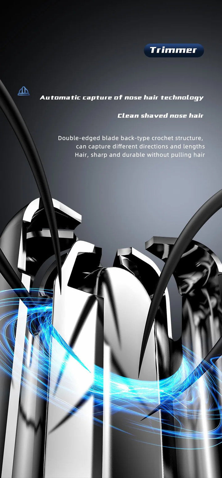 Pijnloze neus- en oorhaartrimmer