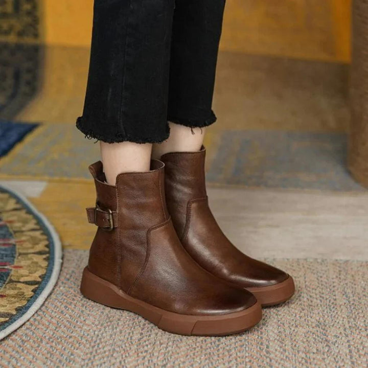 Vintage enkellaarsjes – Retro stijl met moderne rand