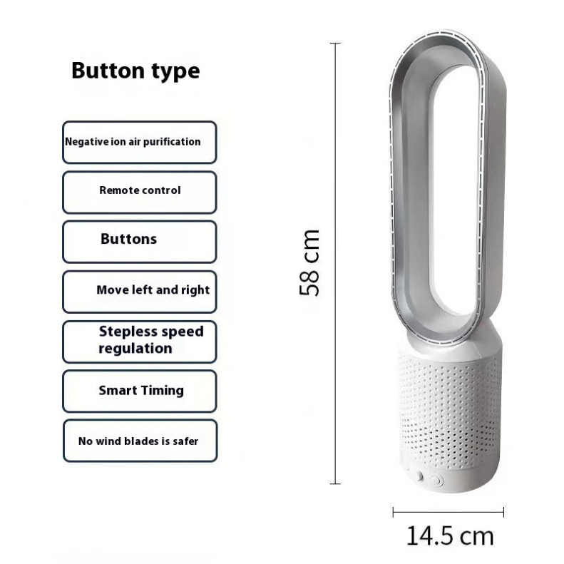 Purifier Premium Ventilator voor de slaapkamer - super stil en krachtig