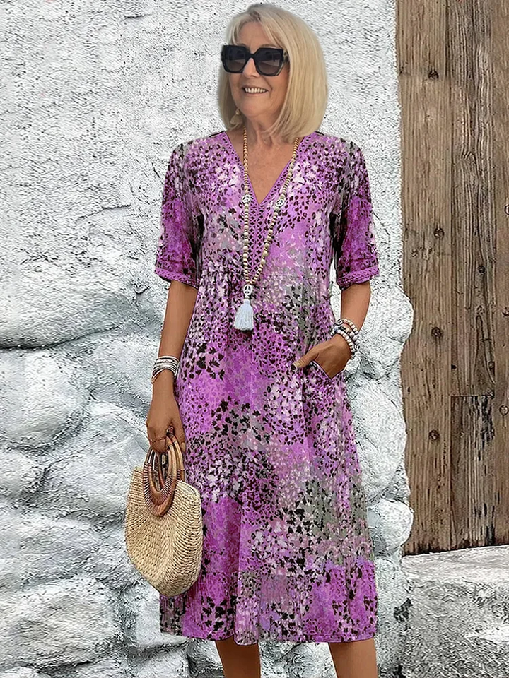 Chique midi-jurk