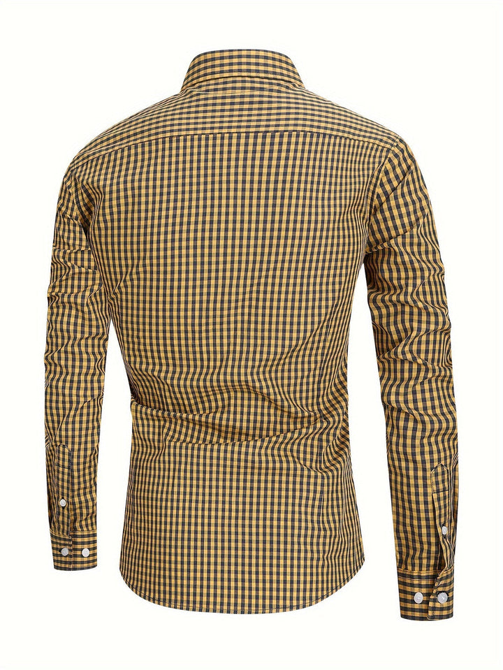 Geruit Herenoverhemd met Comfortabele Pasvorm – Jules
